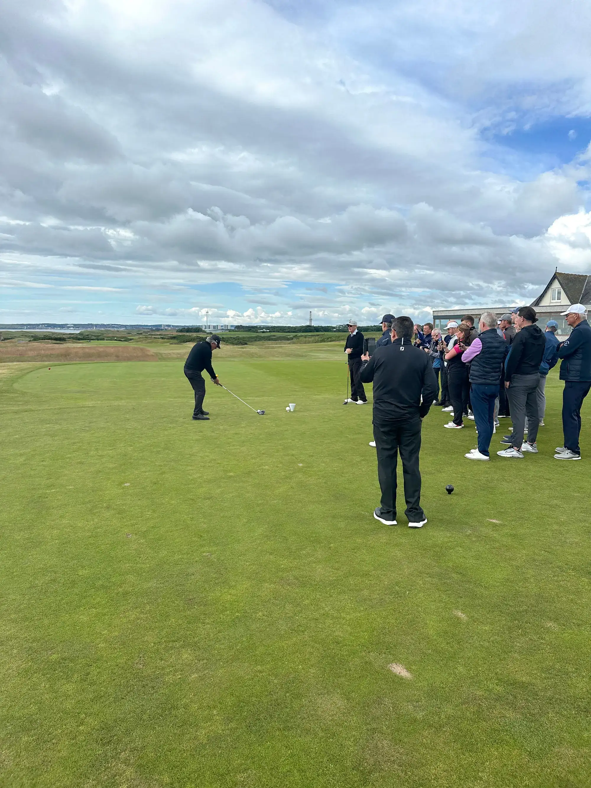 Gary Player at Murcar Links